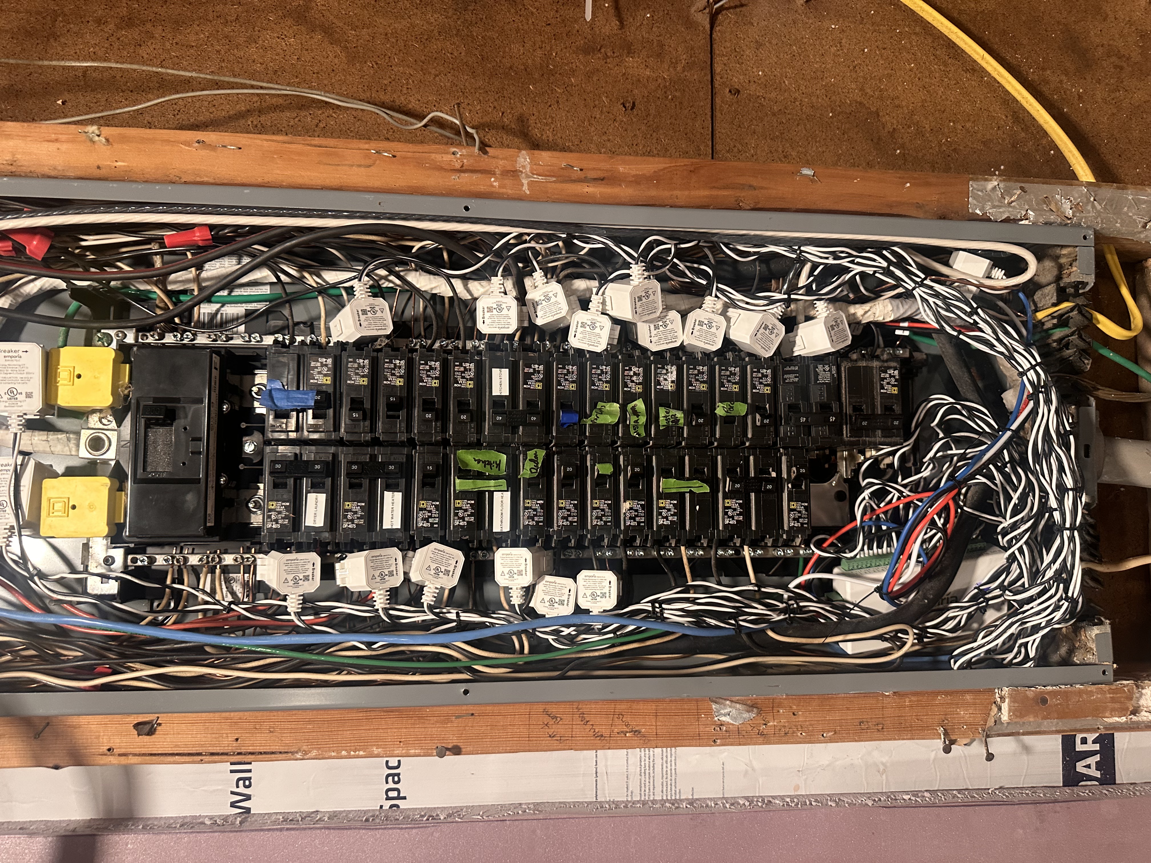 Emporia Vue physical install